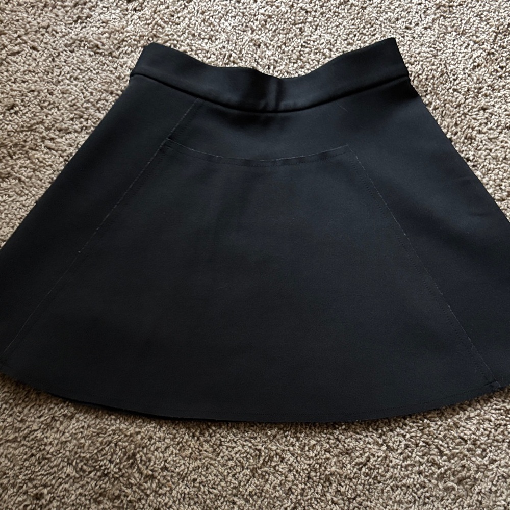 Chic Black Skater Skirt topshop size 2